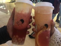 满杯红柚-喜茶(上海兴业太古汇店)