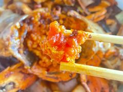 香辣蟹炒菜-秦记香辣蟹(松榆里店)