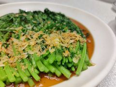 虾皮煎茼蒿-解家河南菜(商鼎路店)