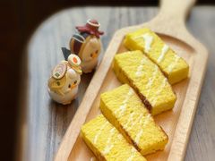 烤吐司-明洞阿姨·韩式酱蟹烤肉·创意料理(三元桥店)