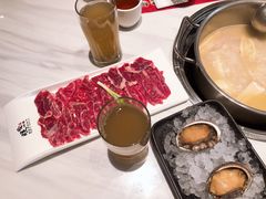 手切热气牛展肉-新一哥粤菜火锅(瑞金店)