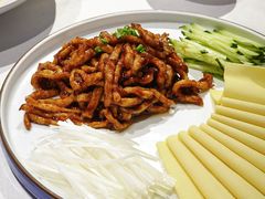 传统京酱肉丝-北平楼·烤鸭·北京菜(牡丹园店)