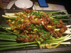 葱椒爆牛肉-绿茶餐厅(乐峰广场店)