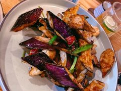风味茄子-薇酌饮·陕西菜(南门外店)