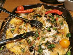 香茅草烤罗非鱼-云海肴·汽锅鸡·云南菜(天山百盛优客店)