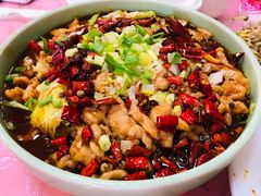 水煮牛肉-昱德来·天津菜(河西店)