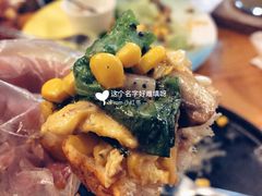 芝士金枪鱼太阳蛋可颂-251#coffee roasters(沿河东路店)