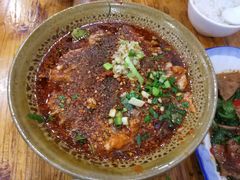 水煮肉片-雨田饭店