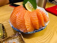 三文鱼刺身-谷村寿司(同福路店)