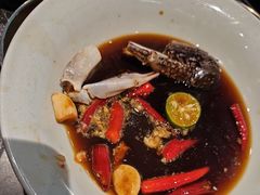 -草家酱蟹炭火烤肉店(珲春南路二店)