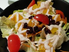 黄桃沙拉-猪啊牛呀羊啊铜盘烤肉(正大广场店)