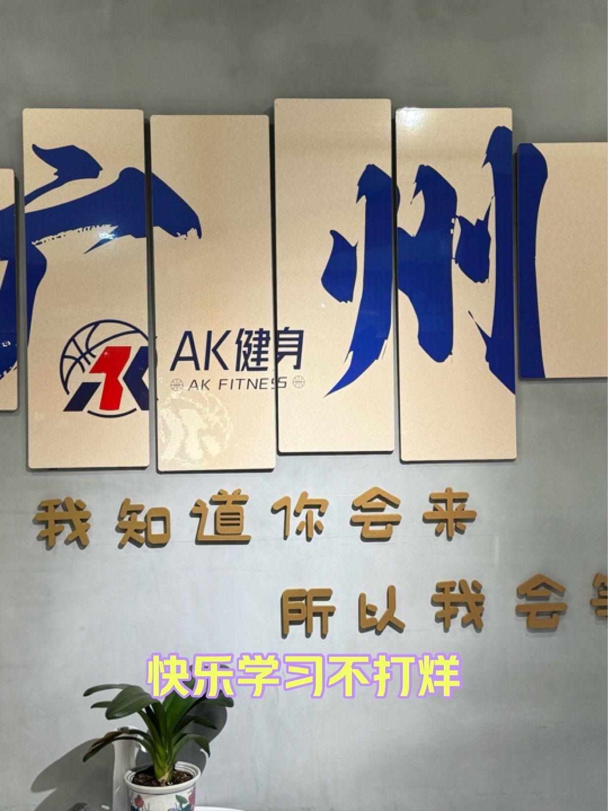 广州私教-ak健身场地展示区