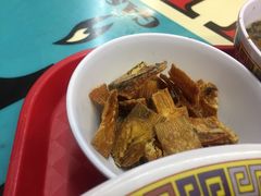 炸鱼干-大华猪肉粿条面