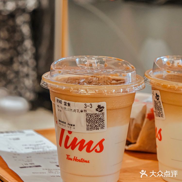 温州首家‼️爆红Tims咖啡终于来银泰啦～