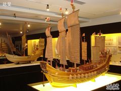 郑和两千料海船模型-上海交通大学董浩云航运博物馆