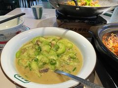 鲜丝瓜焖鲍鱼仔-费大厨辣椒炒肉(黄兴中心广场店)