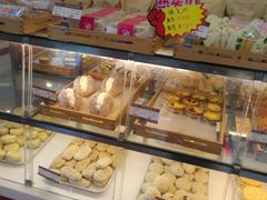 面包甜点陈列柜-长发西饼(道前店)