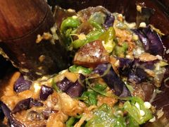 皮蛋青椒擂茄子-炊烟小炒黄牛肉(东庆街店)