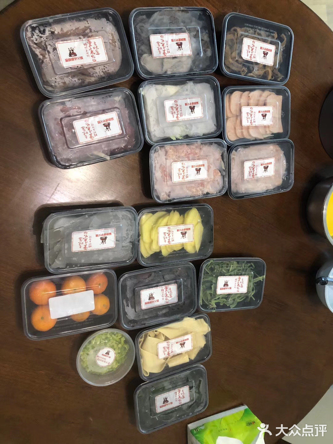 鸭肠. 吃完后，我还把油打起来，放冰箱了
