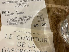 -Le Comptoir de la Gastronomie