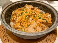 石锅海胆豆腐-臻宝中餐厅·大连菜·海鲜·融合菜(大连一方城堡豪华精选酒店)