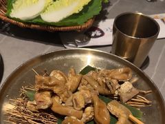 -草家酱蟹炭火烤肉店(珲春南路一店)