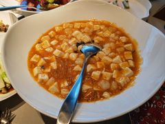 现拆蟹黄虾仁豆腐-蘇锦宴·淮扬菜烤鸭·小院(三元桥霄云路店)