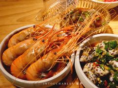熟醉罗氏虾-山海蟹庐·海鲜糟粕醋火锅(慈溪店)