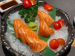 三文鱼刺身薄切-栖川山葵家日式料理(凯德天府店)