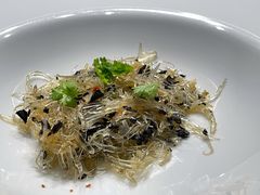 干巴菌炒鱼翅-潮汕味道·煮海餐厅(金麟大厦店)