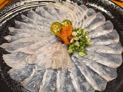 牙片鱼刺身-晶吉·居酒屋·烧鸟·海胆(民主广场店)