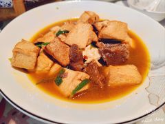 蕈油豆腐-得意楼蒸菜馆
