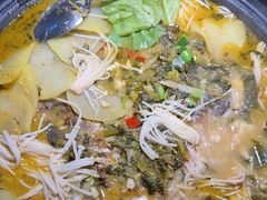 -探鱼·鲜青椒爽麻烤鱼(番禺万达店)