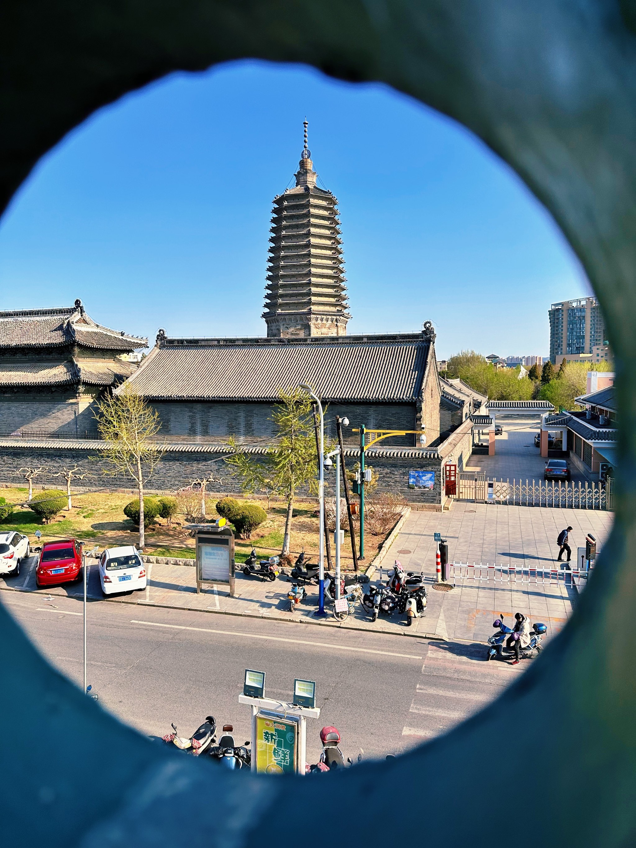 锦州古塔广济寺图片