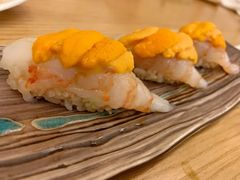 牡丹虾海胆寿司-鮨青(恒基名人购物中心店)