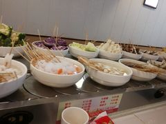 自助调料区-就这家旋转小火锅(西安路罗斯福店)