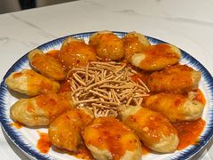 鱼香茄饼-蜀厨小匠·民间川菜(犀浦店)