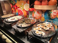 烤生蚝扇贝-岷山饭店-芝芝自助餐厅