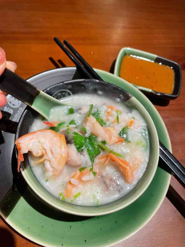 金稻园砂锅粥(新南湖店)-"「大膏蟹鲍鱼仔基围虾粥」「鸡软骨」「烤猪