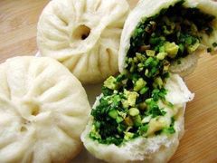 韭菜鸡蛋包子-杨记包子铺(铁树斜街店)