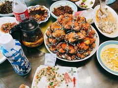-七的湖·晚芳亭·阳澄湖农家菜·大闸蟹(莲花岛店)