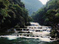 -小七孔景区-六十八级跌水瀑布