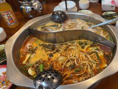 酸萝卜鱼火锅-大理.老字号渝记酸萝卜乌鱼(古城总店)