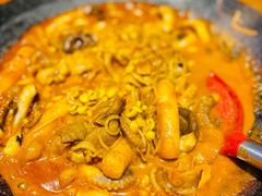 八爪鱼微辣-红辣椒八爪鱼特色韩国料理