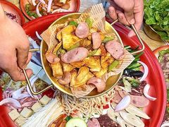 -陈叉子钢盆烤肉(中原万达店)