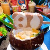 小龙虾+啤酒🍺+甜品冰沙🍧+火锅🍲组合=吼堂