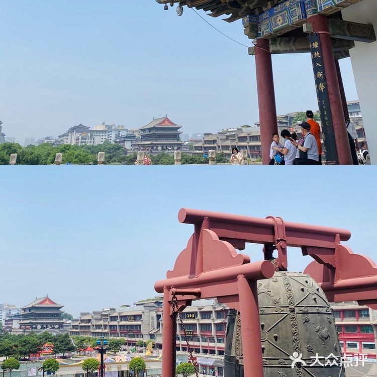 夏游｜西安钟楼之一