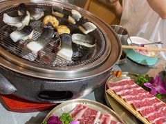 -围炉肉舍•炭烤活鳗•丹东海鲜烤肉(步行街店)