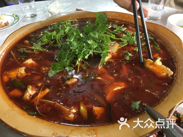 双古饭店豆花鱼图片 - 第1张