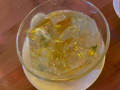 茉莉花水晶冰凉粉加蜂蜜-周大娘牛乳(旧寨古村总店)